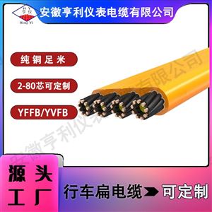 截面36mm加强钢丝铠装扁电缆JFGRB-32