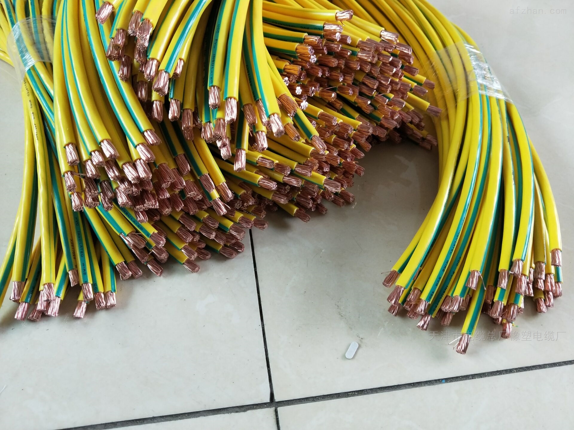 bvr10 16 25大电流引流线黄绿跨接线