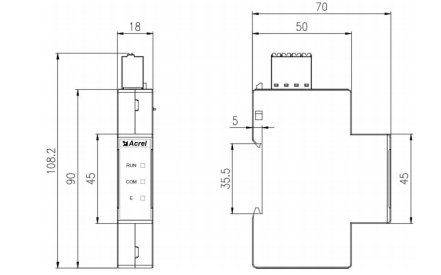 导轨式澳标电表免拆线、相序自适应，改造零烦恼