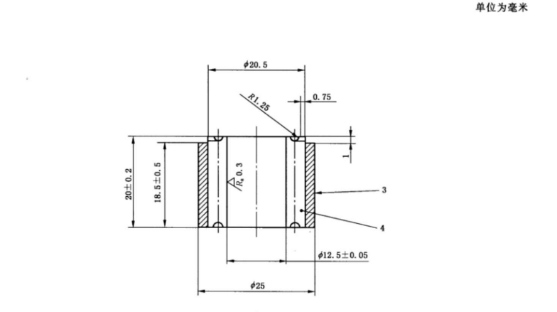 制樣的對開模具-彈性回復(fù)和壓應(yīng)變試驗(yàn)  說明方案